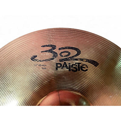 Used Paiste 13in 302 Hi Hat Pair Cymbal