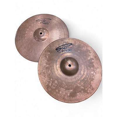 Used Paiste 13in 502 Hi Hat Pair Cymbal