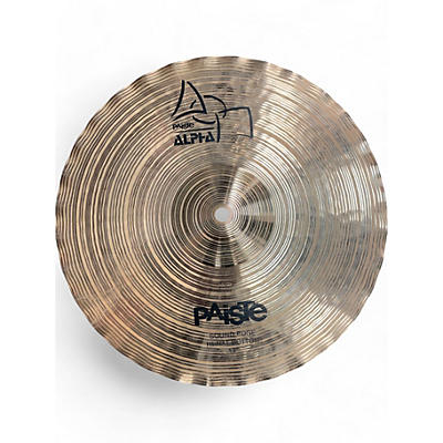 Paiste Used Paiste 13in Alpha Sound Edge Hi Hat Bottom Cymbal