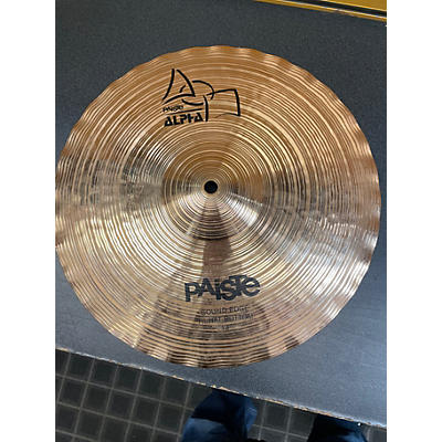 Used Paiste 13in Alpha Sound Edge Hi Hat Bottom Cymbal
