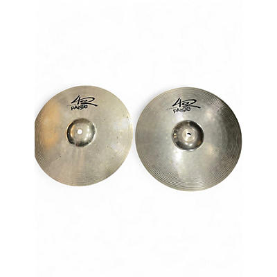 Used Paiste 13in FORMULA 402 HI-HAT PAIR Cymbal