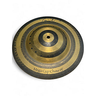 Used Paiste 13in MEGA CUP CHIME Cymbal