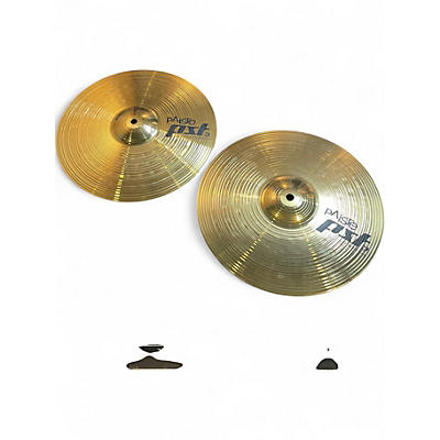 Used Paiste 13in PST 3 Hi hat Pair Cymbal