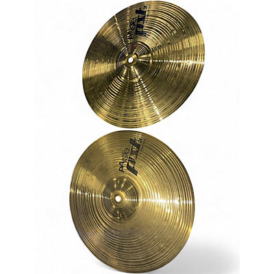 Used Paiste 13in PST3 Hi Hat Pair Cymbal