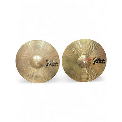 Used Paiste 13in PST3 Hi Hat Pair Cymbal