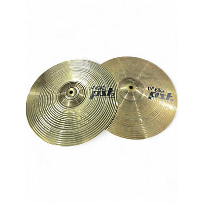 Used Paiste 13in PST3 Hi Hat Pair Cymbal