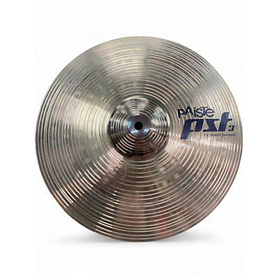 Used Paiste 13in PST3 Hi Hat Pair Cymbal