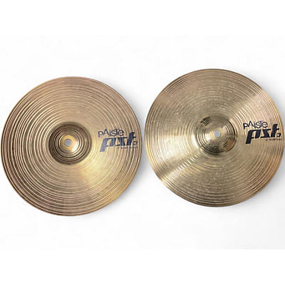 Used Paiste 13in PST3 Hi Hat Pair Cymbal