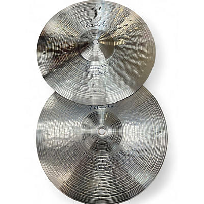 Used Paiste 13in Signature Dark Crisp Hi Hat Pair Cymbal