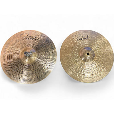 Used Paiste 13in Signature Dark Energy Hi Hat Pair Cymbal