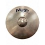 Used Paiste 14in 101 BRASS CRASH Cymbal 33