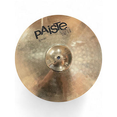 Used Paiste 14in 101 HI HAT PAIR Cymbal