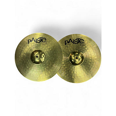 Used Paiste 14in 101 HI HAT PAIR Cymbal
