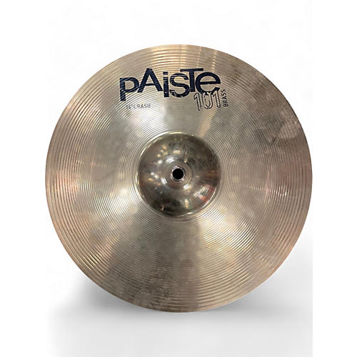 Paiste Used Paiste 14in 101 brass crash Cymbal 33