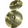 Used Paiste 14in 14in 101 Brass Hi Hat PAIR Cymbal 33