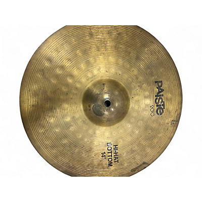 Used Paiste 14in 200 Hi-Hat Bottom Cymbal