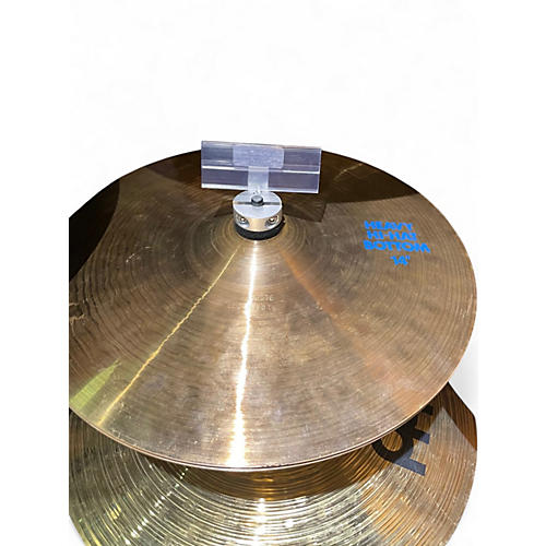 Used Paiste 14in 2000 Heavy Hi Hat Pair Cymbal 33