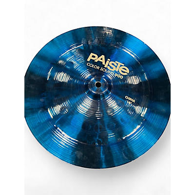 Used Paiste 14in 2000 Series Colorsound China Cymbal