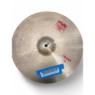 Used Paiste 14in 2002 Crash Cymbal