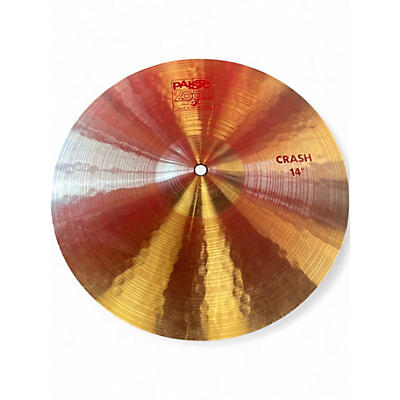 Used Paiste 14in 2002 Crash Cymbal