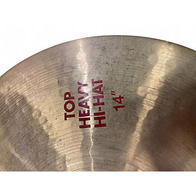 Used Paiste 14in 2002 heavy hi hat pair Cymbal