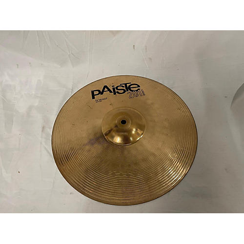 Paiste Used Paiste 14in 201 BRONZE PAIR Cymbal 33