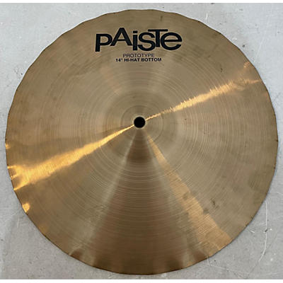 Paiste Used Paiste 14in 2K2 Prototype Hi Hat Pair Cymbal