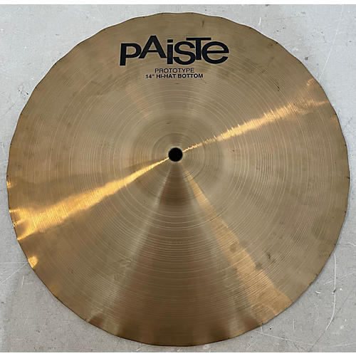 Paiste Used Paiste 14in 2K2 Prototype Hi Hat Pair Cymbal 33