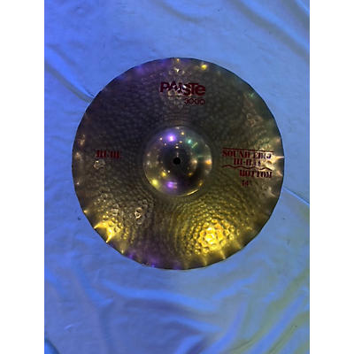 Paiste Used Paiste 14in 3000 HI-HAT BOTTOM Cymbal