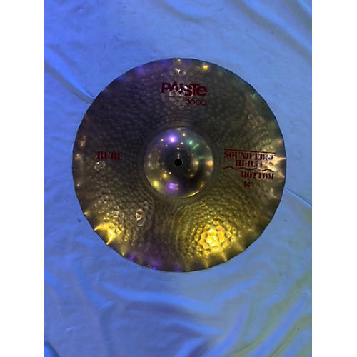 Paiste Used Paiste 14in 3000 HI-HAT BOTTOM Cymbal 33