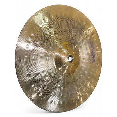 Used Paiste 14in 400 Series Hi Hat Pair Cymbal