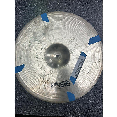 Paiste Used Paiste 14in 402 Nickel Silver Hi Hat Pair Cymbal