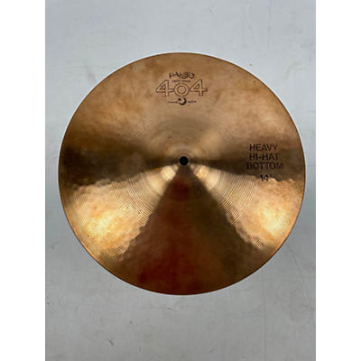 Paiste Used Paiste 14in 404 HEAVY HI-HAT BOTTOM Cymbal