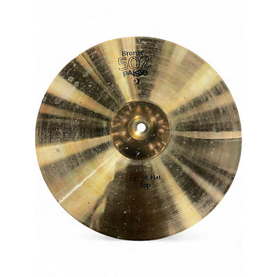 Used Paiste 14in 502 Hi Hat Bottom Cymbal
