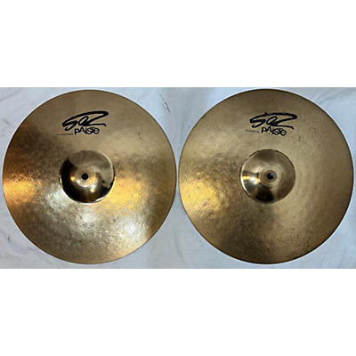 Paiste Used Paiste 14in 502 Hi Hat Pair Cymbal