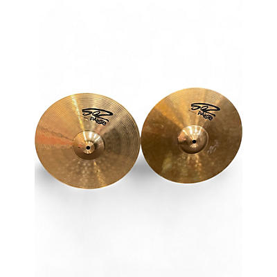 Paiste Used Paiste 14in 502 Hi Hat Pair Cymbal