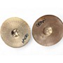 Used Paiste 14in 502 Hi Hat Pair Cymbal 33