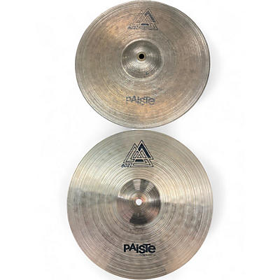 Used Paiste 14in 802 HI HAT PAIR Cymbal