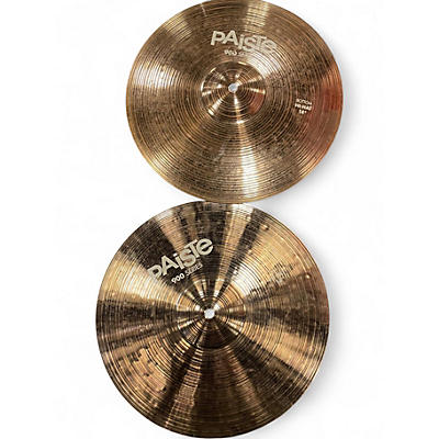 Used Paiste 14in 900 SERIES HIHAT PAIR Cymbal