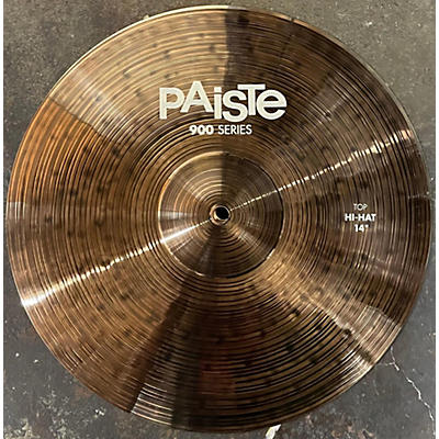 Paiste Used Paiste 14in 900 Series Hi Hat Pair Cymbal