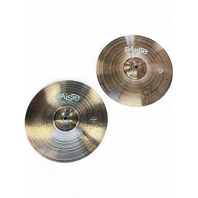 Used Paiste 14in 900 Series Hi Hat Pair Cymbal
