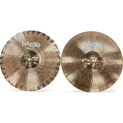 Used Paiste 14in 900 Series Sound Edge Pair Cymbal