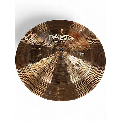 Used Paiste 14in 900 series china Cymbal