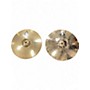 Used Paiste 14in Alpha Medium Hi Hat Pair Cymbal 33