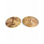 Used Paiste 14in Alpha Medium Hi Hat Pair Cymbal 33