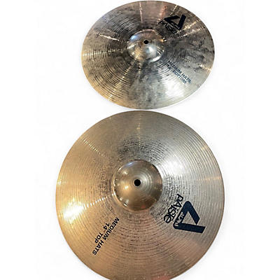 Used Paiste 14in Alpha Medium Hi Hat Pair Cymbal