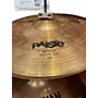 Used Paiste 14in Alpha Medium Hi Hat Pair Cymbal 33