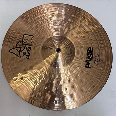 Paiste Used Paiste 14in Alpha Power Hi Hat Pair Cymbal