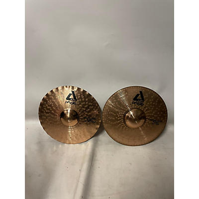 Paiste Used Paiste 14in Alpha Sound Edge Hi Hat Pair Cymbal