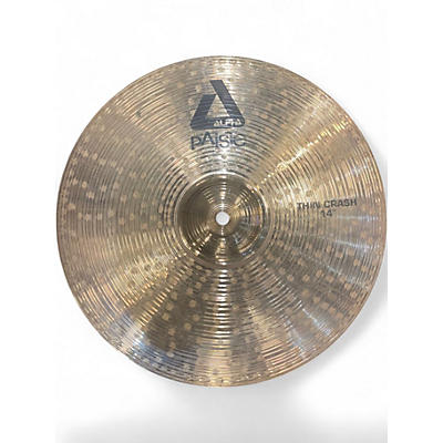 Used Paiste 14in Alpha Thin Crash Cymbal